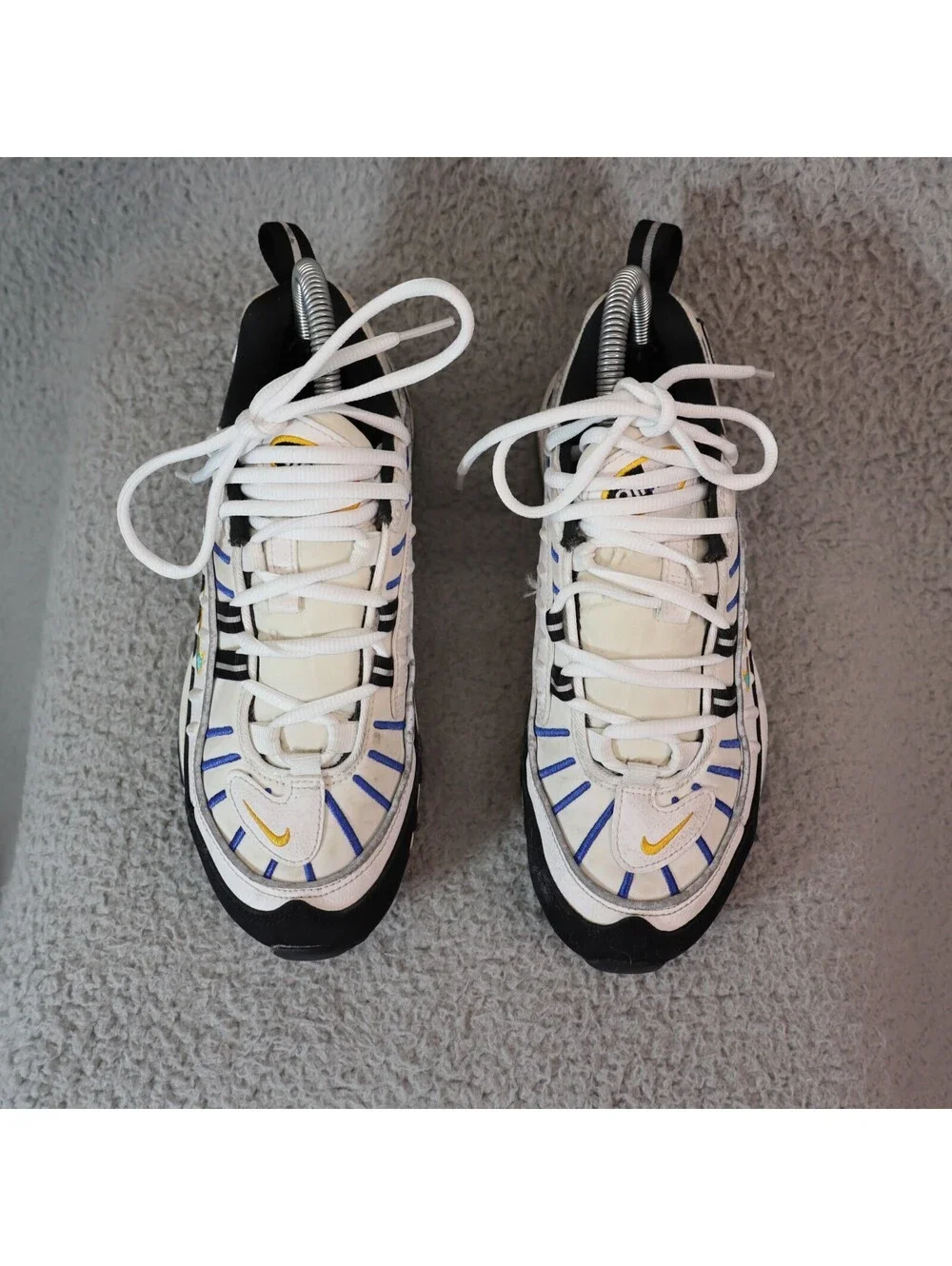 Nike Air Max 98 Premium White Nebula CI1901-102 Women sz 6.5